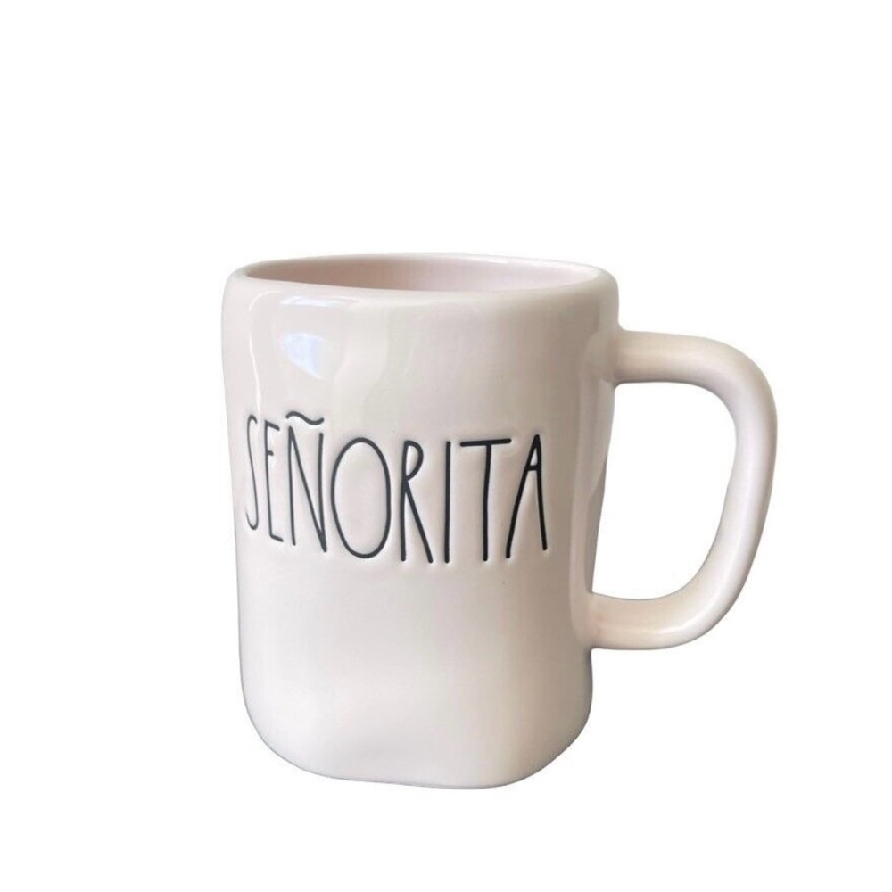 Rae Dunn senorita mug Coffee Tea Cup Artisan collection Holds 18 ounces nicely